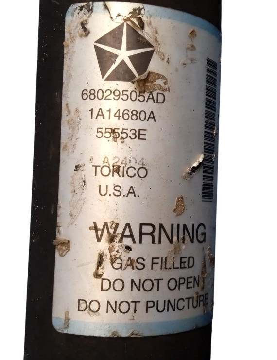 Amortecedor Dianteiro Esquerdo Grand Cherokee 2014 2015 68029505AD Amortecedor Dianteiro Esquerdo Grand Cherokee 2014 2015 68029505AD