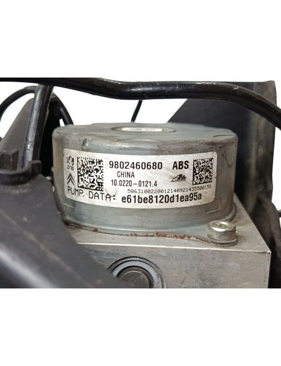 Módulo De Freio Abs Citroen C3 Peugeot 208 2016 2017 2018 9802460680  