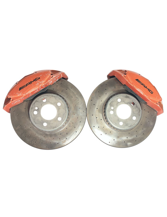 Kit Pinças e Discos Dianteiros de freios C300 C180 C250 2016 - 2019  