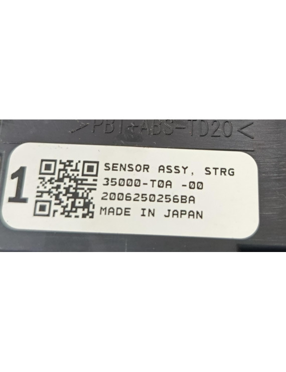 Hard Disk Airbag Sensor Angulo HRV 1.8 2015 - 2021 35000-T0A-00   