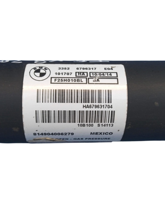 Amortecedor Traseiro Esquerdo BMW X3 X4 2013 - 2018 / F25H010BL