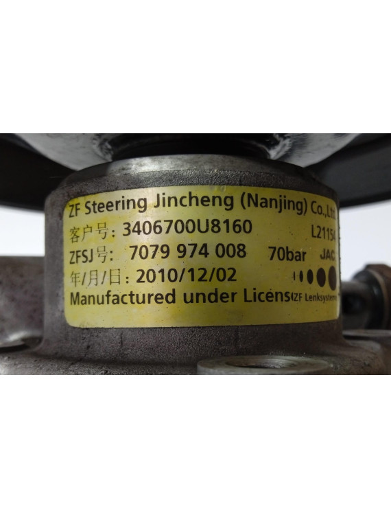 Bomba Direção Hidráulica JAC J3 1.4 2010 - 2015 	/ 3406700U8160
