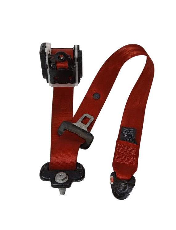 Cinto Segurança Dianteiro Esquerdo Sandero GT Line 2010 - 2013 Vermelho / 868855120R