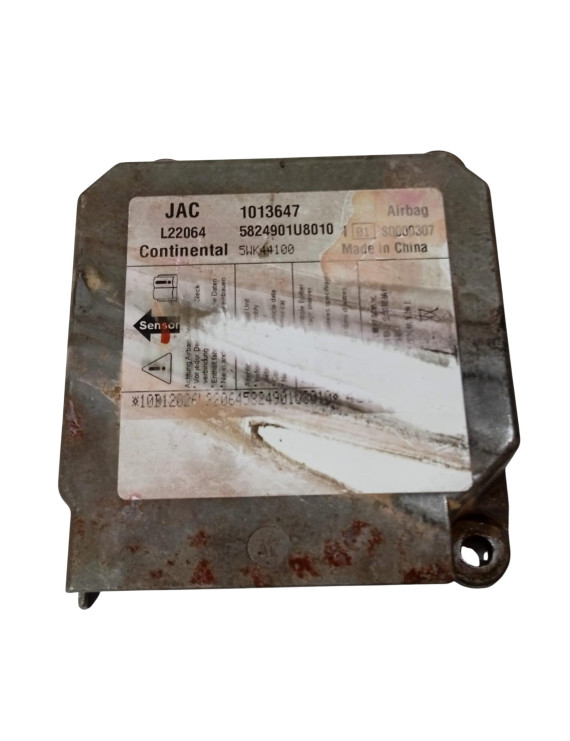 Módulo Airbag JAC J3 2010 - 2015 / 5824901u8010 SEM COLISÃO	  Módulo Airbag JAC J3 2010 - 2015 / 5824901u8010 SEM COLISÃO