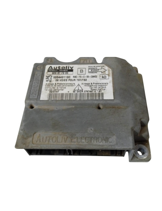 Módulo Airbag Peugeot 307 2001 - 2009 / 9654491180   	 