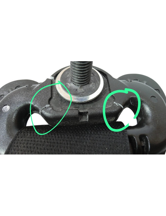 Cinto Segurança Dianteiro Esquerdo BMW X6 2011 2012 / 608037700a DETALHE