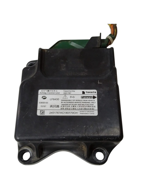 Módulo Airbag Lifan X60 2012 - 2017 / S3658100   	 