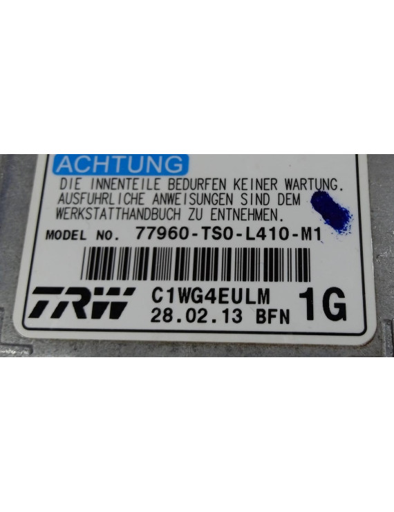 Módulo de Airbag Civic 2012 - 2016 / 77960TS0L410M1 	 
