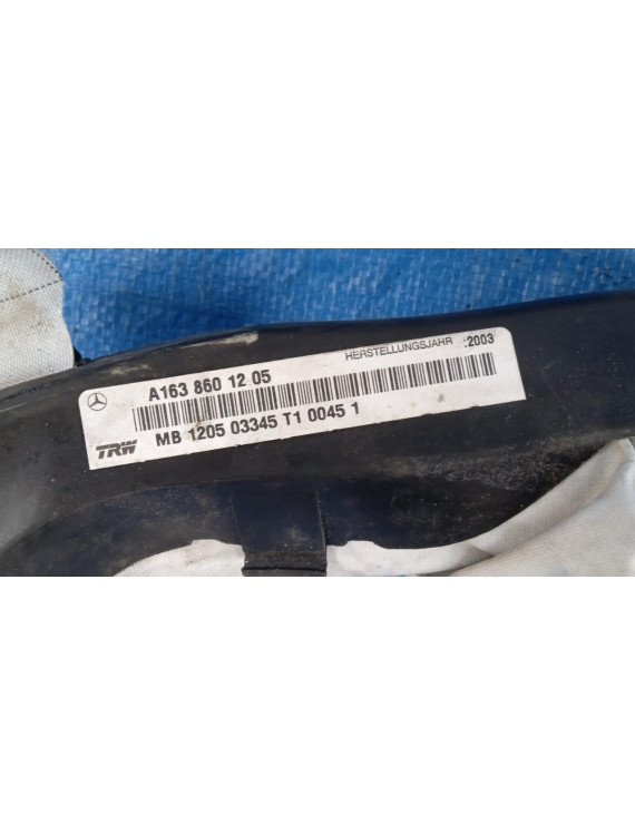 Cortina Airbag Teto Direito Mercedes ML500 2004 2005 / A1638601205