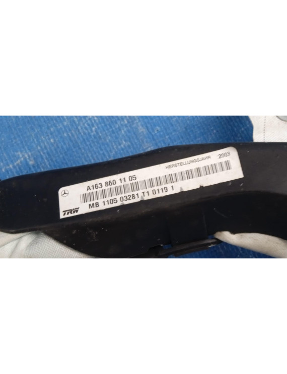 Cortina Airbag Teto Esquerdo Mercedes ML 500 2004 2005 / a1638601105