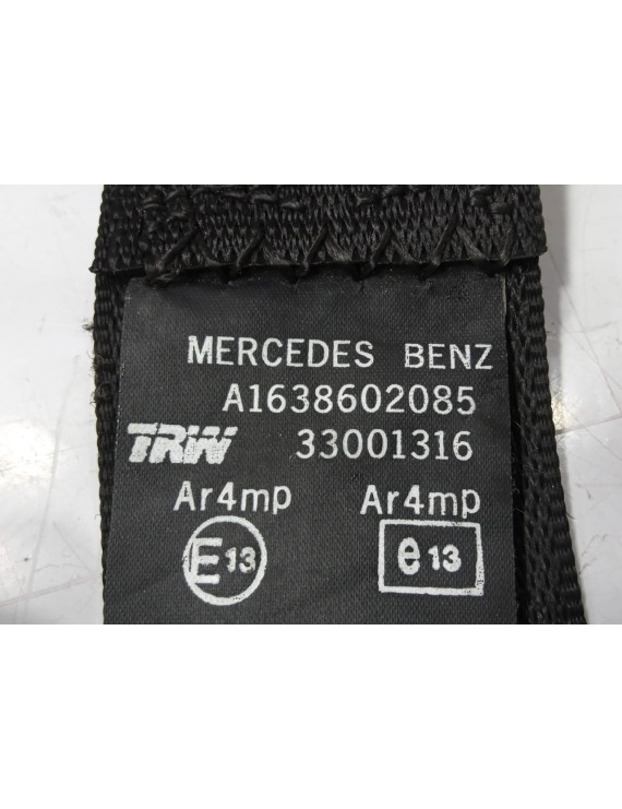 Cinto De Segurança Dianteiro Direito Mercedes ML500 2004 2005 2006 / A1638602085