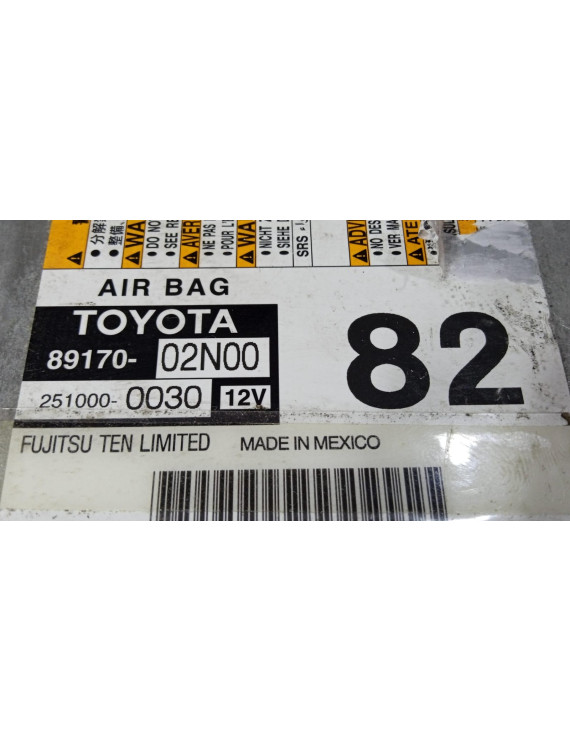 Módulo Airbag Corolla 2015 - 2019 / 8917002n00  