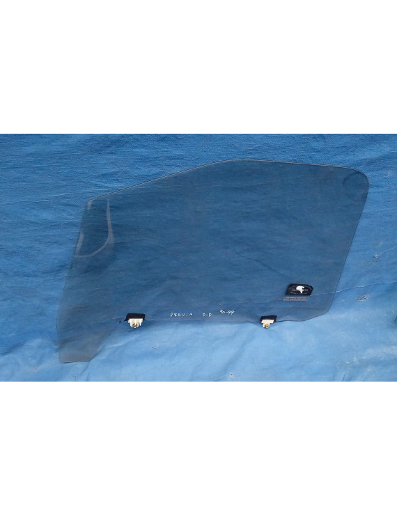 Vidro Porta Dianteira Direita Toyota Prévia 1990 - 1999     