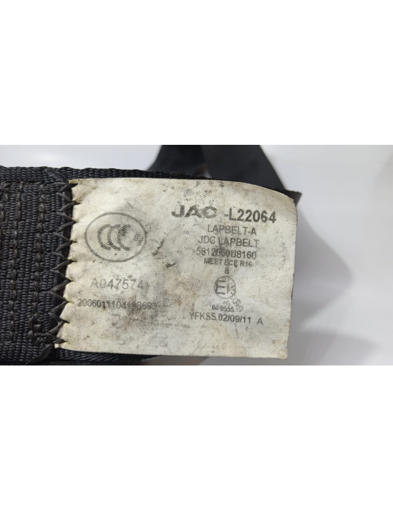 Cinto Segurança Traseiro Central JAC J3 2010 - 2014 / 5812050u8160