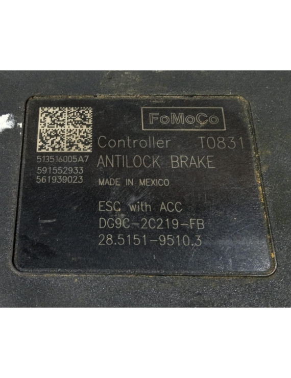 Módulo Abs Fusion 2.0 2013 2014 2015 2016 / DC9C-2C219-FB  