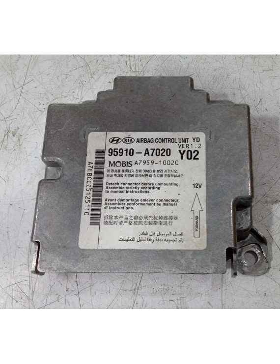 Módulo Airbag Kia Cerato 2014 - 2018 / 95910a7020 / NECESSITA RESET