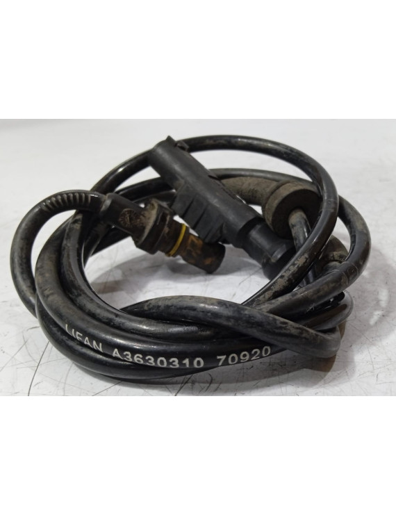 Sensor ABS Dianteiro Esquerdo Lifan 530 2015 - 2018 / a3630310   	 