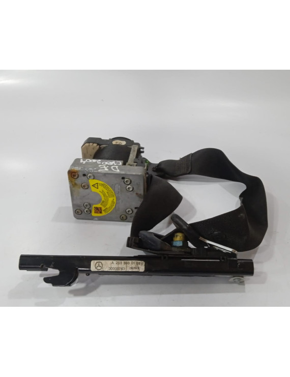 Cinto Segurança Dianteiro Esquerdo Mercedes C180 2000 - 2004  