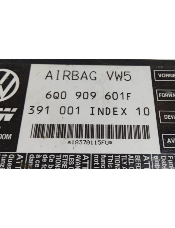 Módulo Airbag Passat 2007 - 2014 / 6Q0909601F  