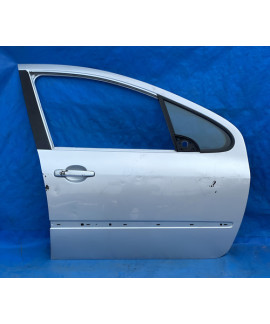 Porta Dianteira Direita Peugeot 307 2007 A 2013 Dianteira Direita Prateado