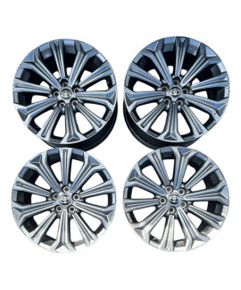 Jogo De Rodas Aro (17) Corolla 2020 2021 2022 2023 2024 Prateado