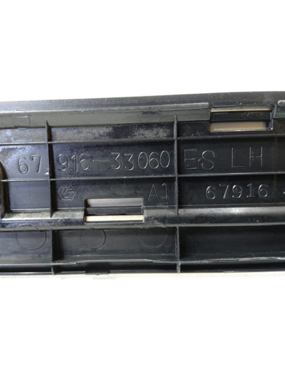 Soleira Porta Traseira Esquerda Lexus Es350 2008 2009 Preto