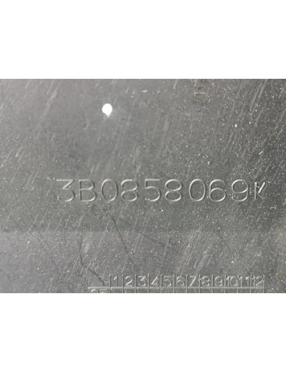 Moldura Painel Central Passat 1997 - 2005 Preto