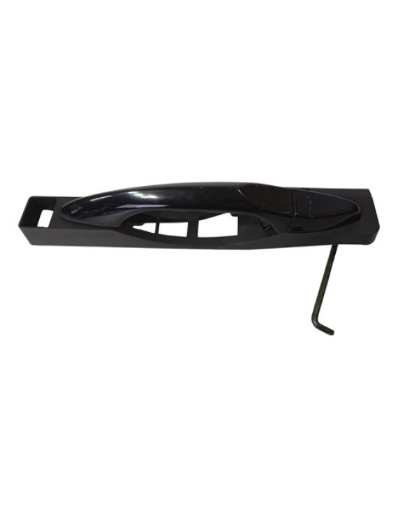 Maçaneta Externa Traseira Esquerda Jac J3 2010 - 2015 Preto Traseira