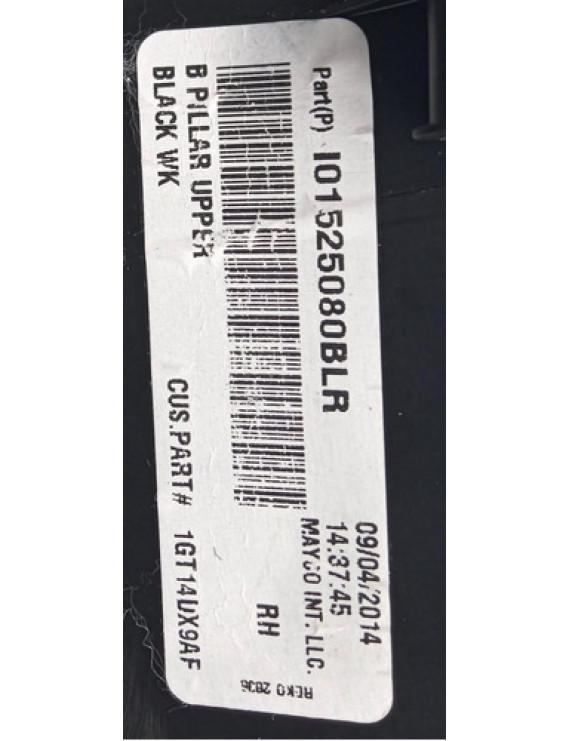 Moldura Coluna Direita Grand Cherokee 2011 - 2015