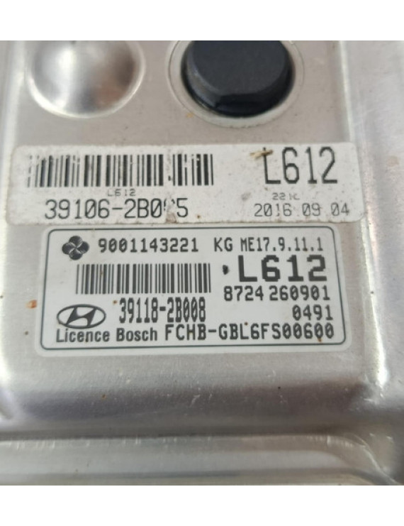 Módulo Injeção Hb20 1.6 2015 - 2019 / 391062b005