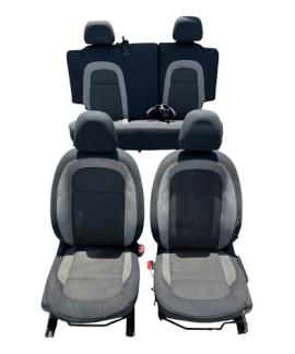 Jogo De Bancos (tecido) C3 2013 2014 2015 2016 Preto