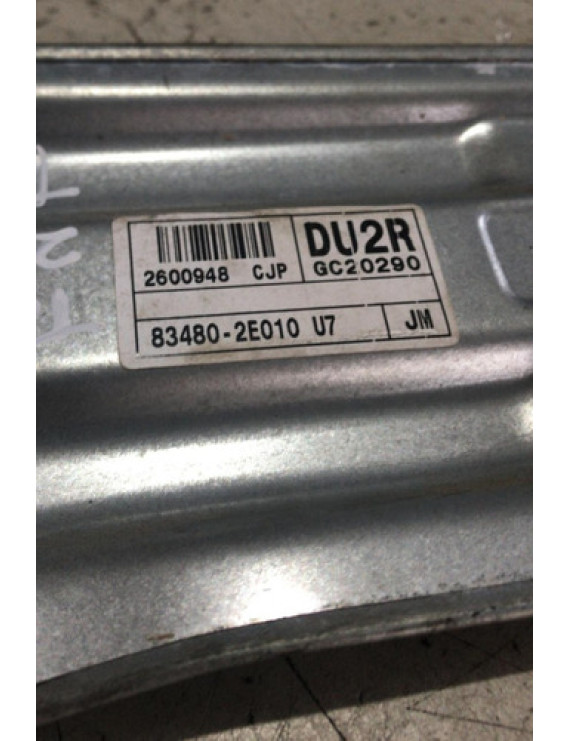 Máquina De Vidro Traseira Direita Tucson 2008 - 2012