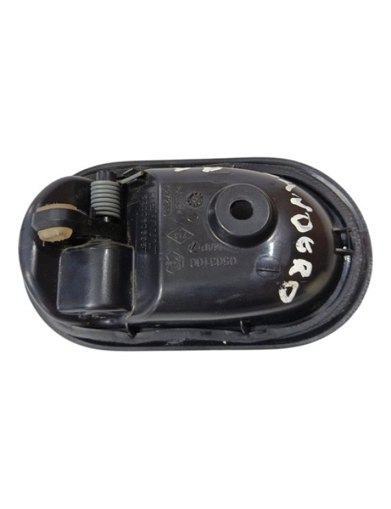 Maçaneta Interna Dianteira Direita Sandero 2008 - 2012 Preto Dianteira