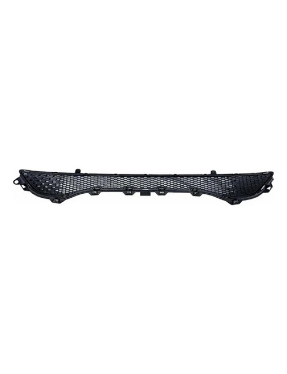 Grade Inferior Parachoque Dianteiro Peugeot 208 2014 - 2018 Preto Fosco