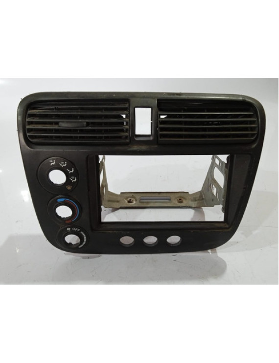 Moldura Painel Ar Condicionado Honda Civic 2001 - 2005   