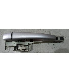 Maçaneta Externa Dianteira Esquerda Peugeot 407 2006 Prateado