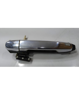 Maçaneta Externa Traseira Esquerda Hilux Sw4 2008 - 2012 Preto Traseira