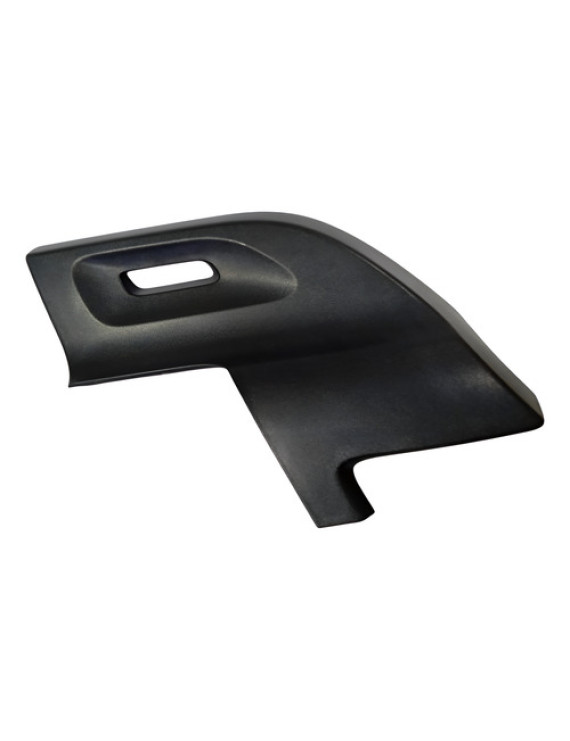 Moldura Traseira Esquerda Rack Teto Duster Oroch 2017 - 2021 Preto