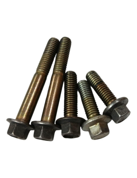 Kit Parafuso Bomba De Óleo Chery Qq 2010 - 2014 Preto