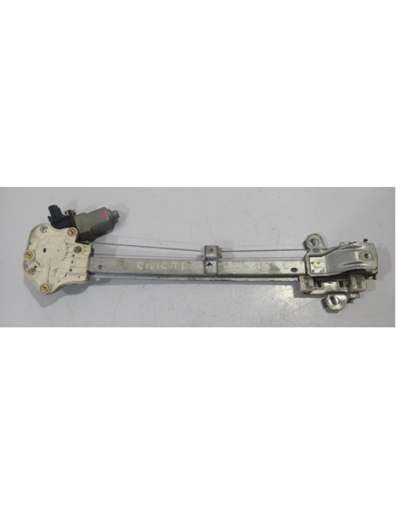 Máquina De Vidro Traseiro Direito Honda Civic 2014