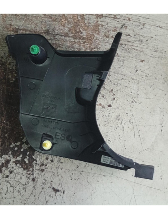 Acabamento Soleira Dianteira Esquerda Honda Civic 2.0 2020