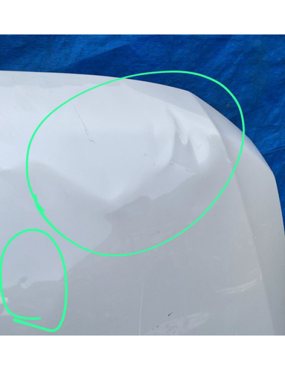 Capô Pajero Full 2008 2009 2010 2011 2012 2013 2014 Detalhe