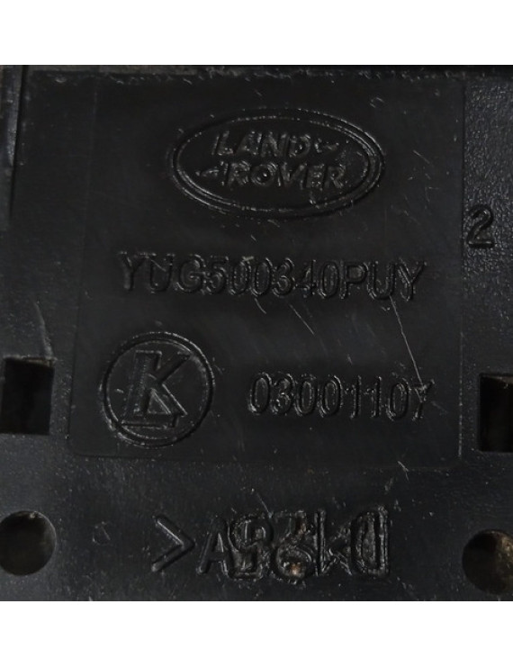 Botão Pisca Alerta Freelander 1 2001 2002 2003 2004 2005 Preto