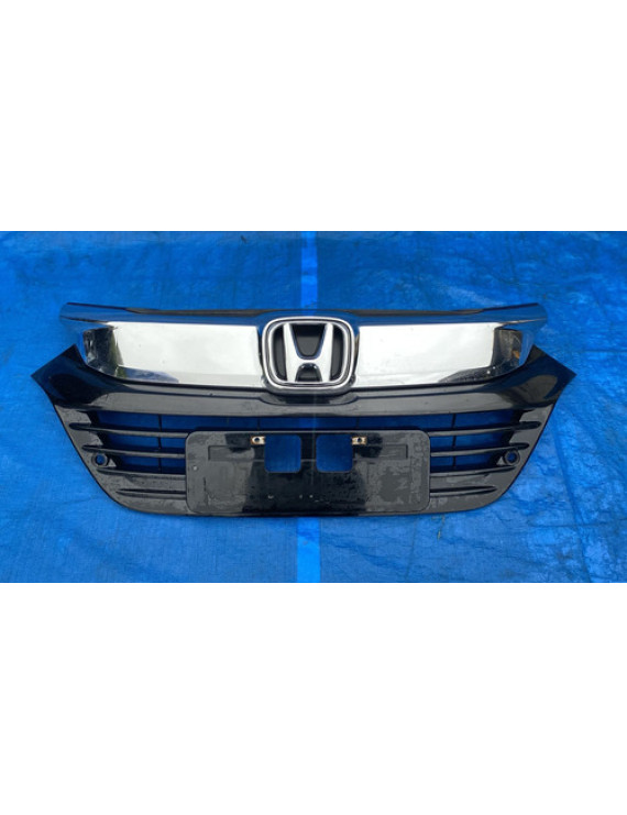 Grade Cromada Dianteira Honda Hrv 2019 2020 2021