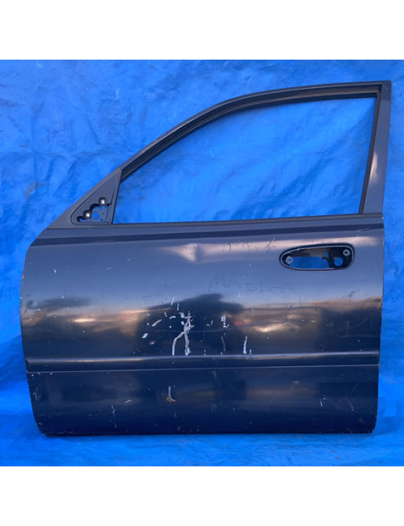 Porta Dianteira Esquerda Mazda 626 1994 A 1997 Preto