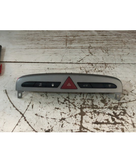 Botão De Alerta Peugeot 308 2011 - 2016 Cinza