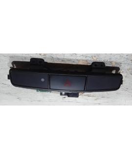 Botão Pisca Alerta Lancer 2014 Preto