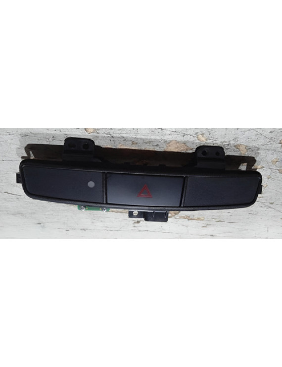 Botão Pisca Alerta Lancer 2014 Preto