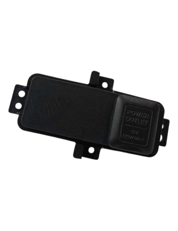 Tomada 12v Crv 2007 2008 2009 2010 2011 Preto