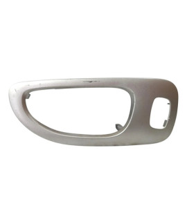 Moldura Maçaneta Traseira Esquerda Peugeot 307 2005 - 2011 Prateado Traseira